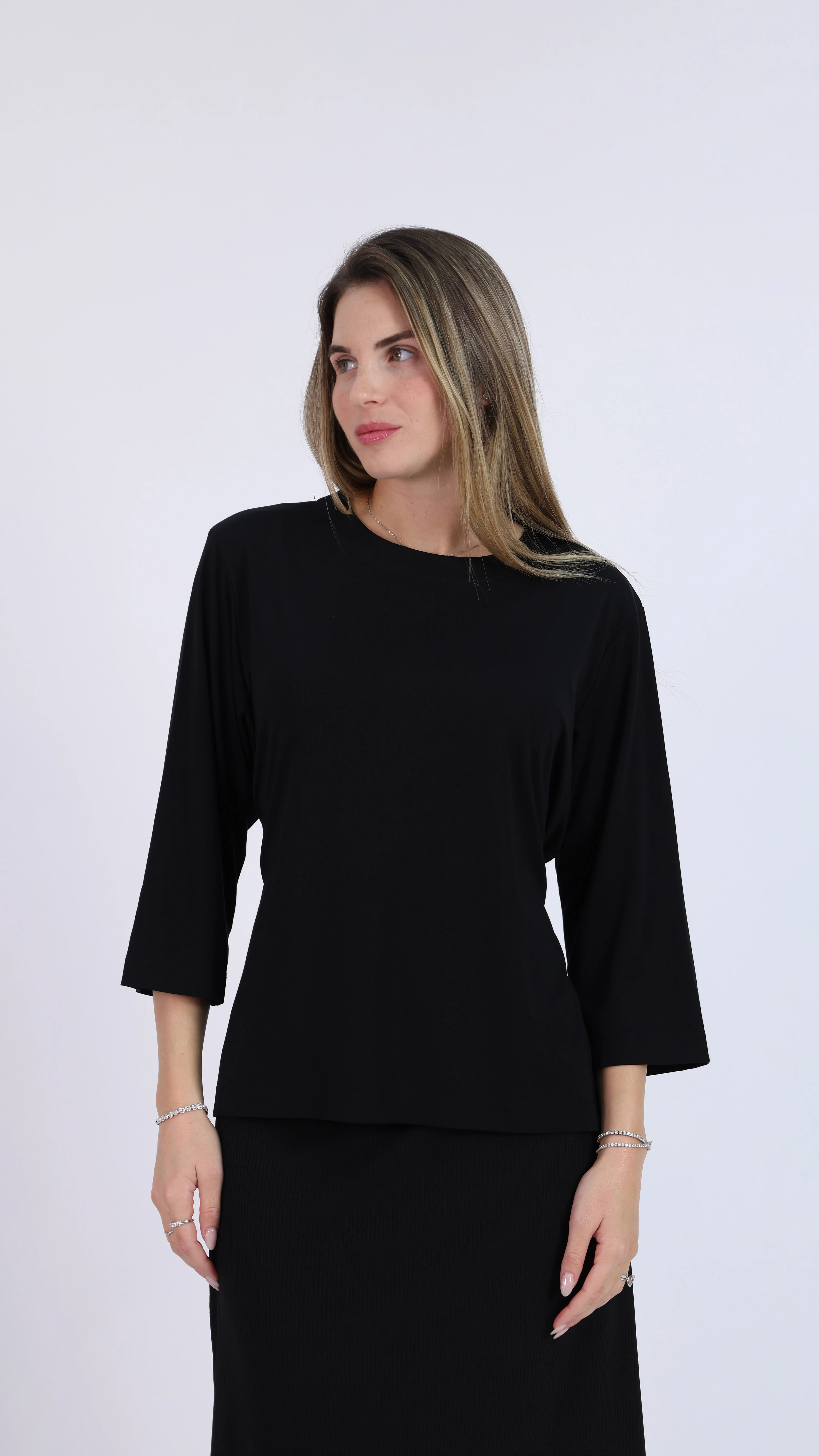 Jersey T-Shirt / Black - Image 4